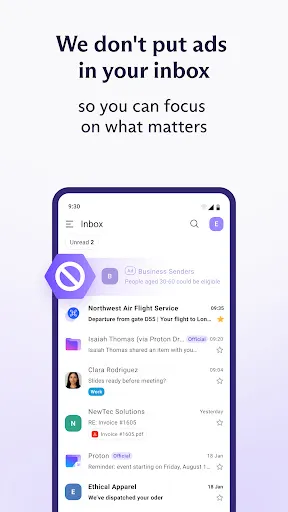 Proton Mail: Encrypted Email - Screen 3