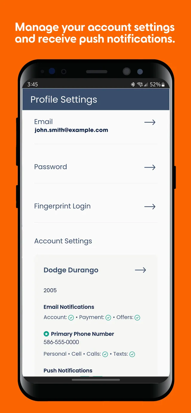 Credit Acceptance Mobile - Screen 2