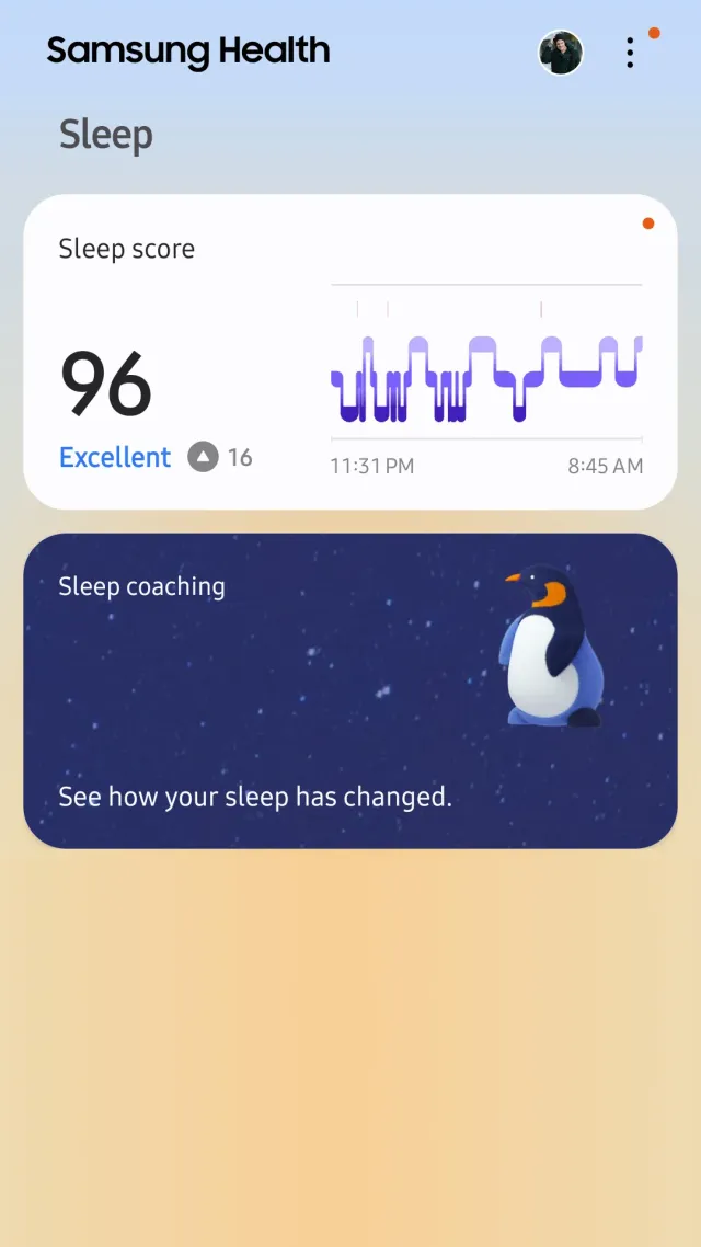 Samsung Health - Screen 3
