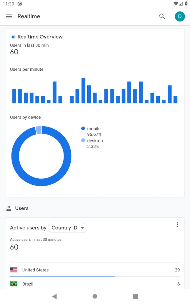 Google Analytics - Screen 5