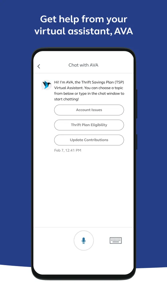 Thrift Savings Plan - Screen 3