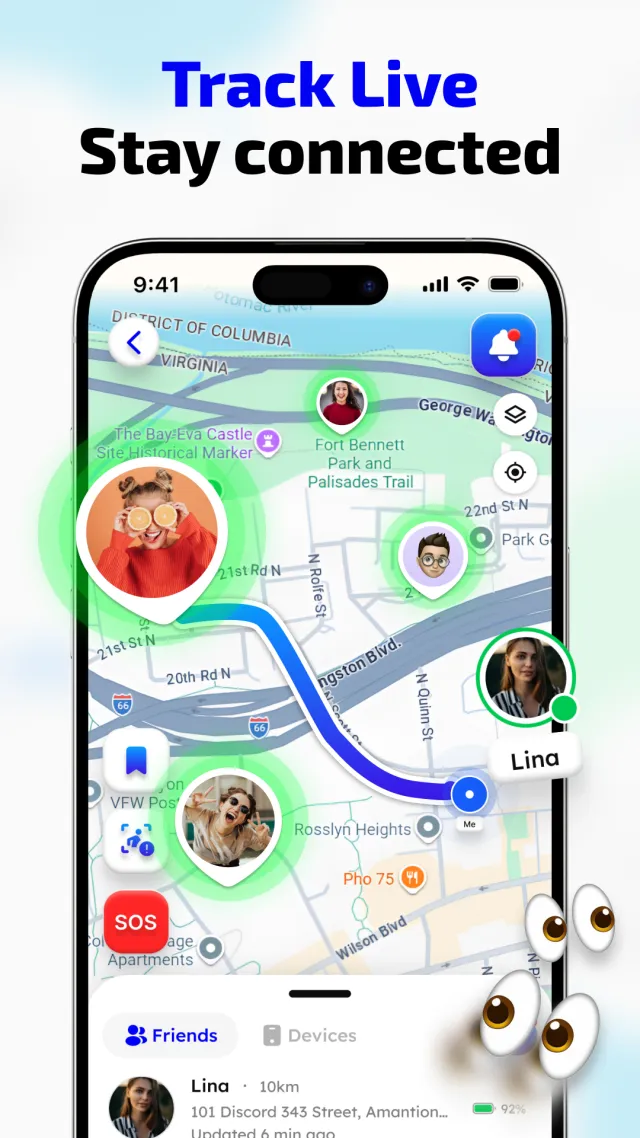 Phone Tracker & GPS Locator - Screen 1