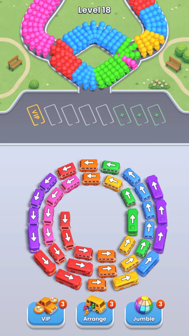 Bus Fever! Car Jam Escape - Screen 5