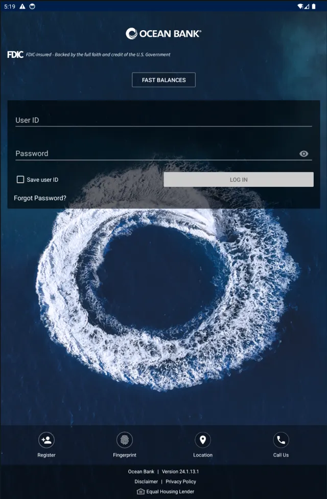 Ocean Bank Mobile Banking - Screen 7