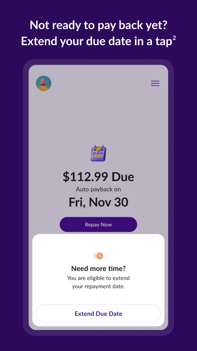 Money App - Cash Advance - Screen 5