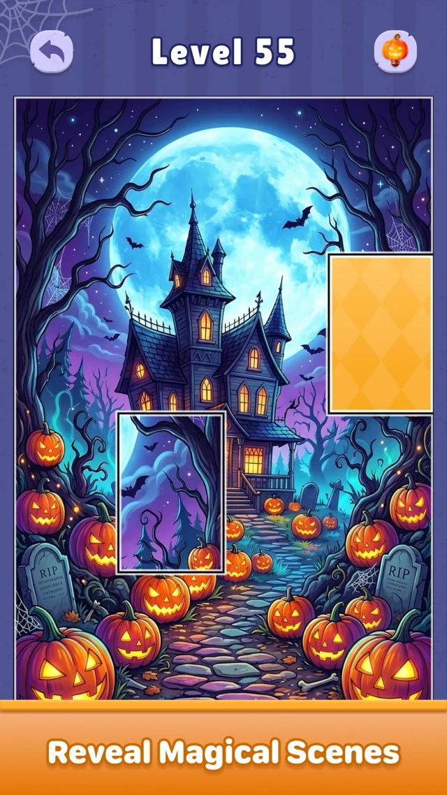 Halloween Jigcard-Puzzle Game - Screen 3