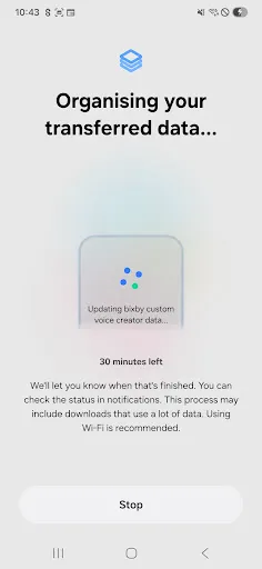 Samsung Smart Switch Mobile - Screen 5