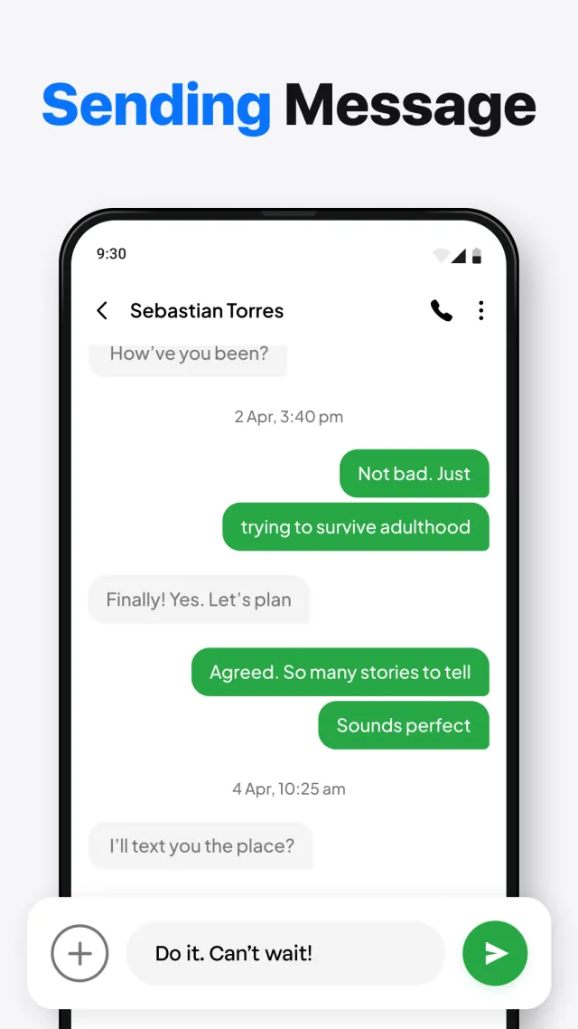 Messages - SMS Text Message - Screen 3