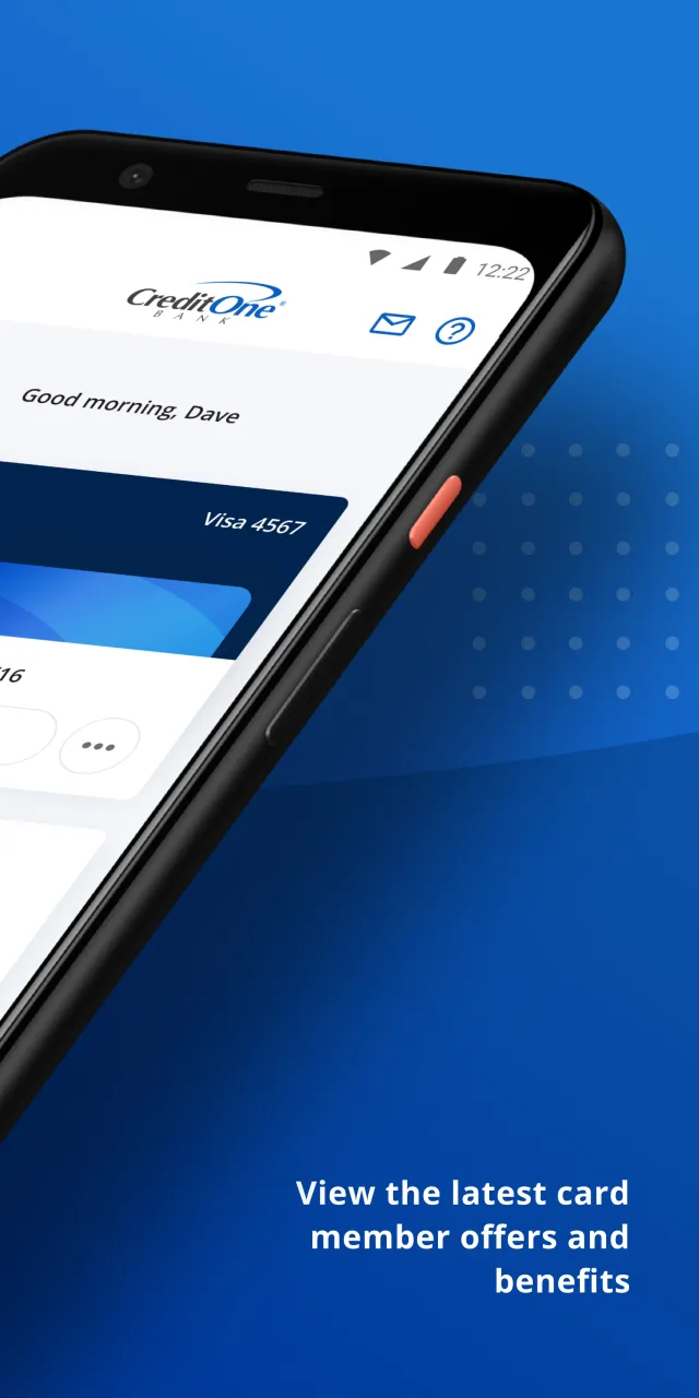 Credit One Bank Mobile - Screen 2
