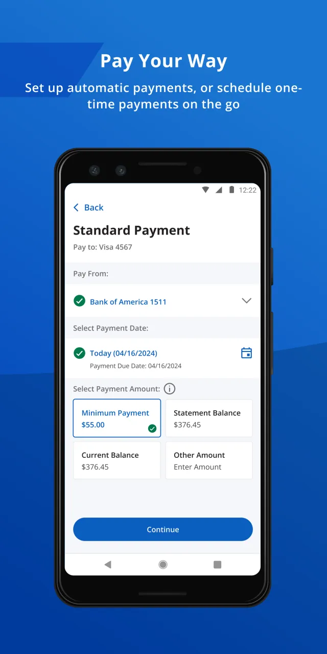 Credit One Bank Mobile - Screen 6