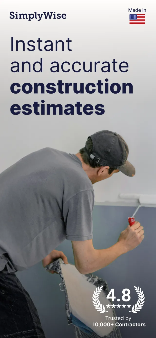 SimplyWise Cost Estimator - Screen 1