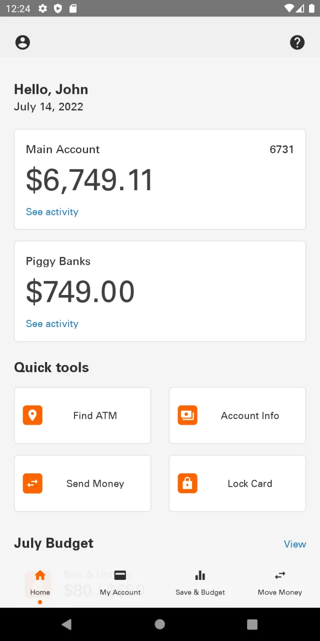 Money Network® Mobile App - Screen 2
