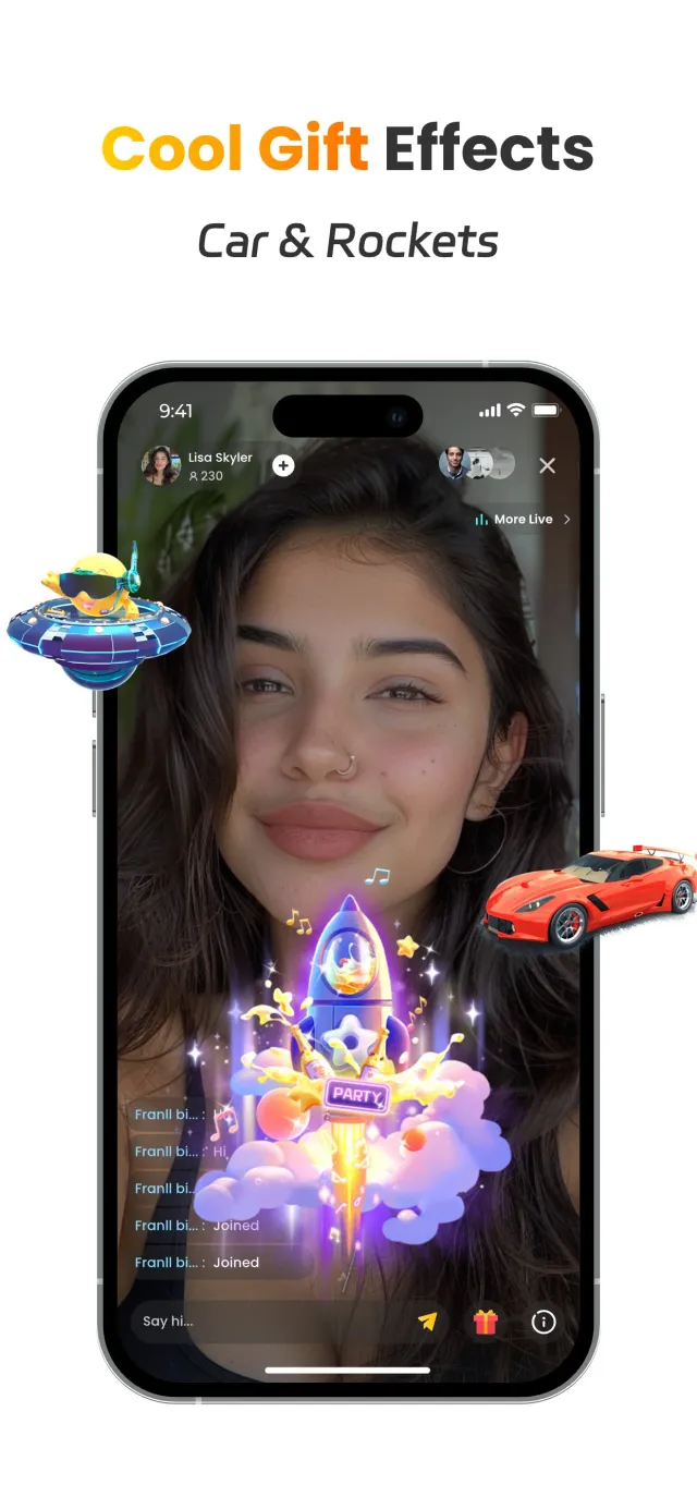 YahLive-Go Live in a Tap - Screen 2
