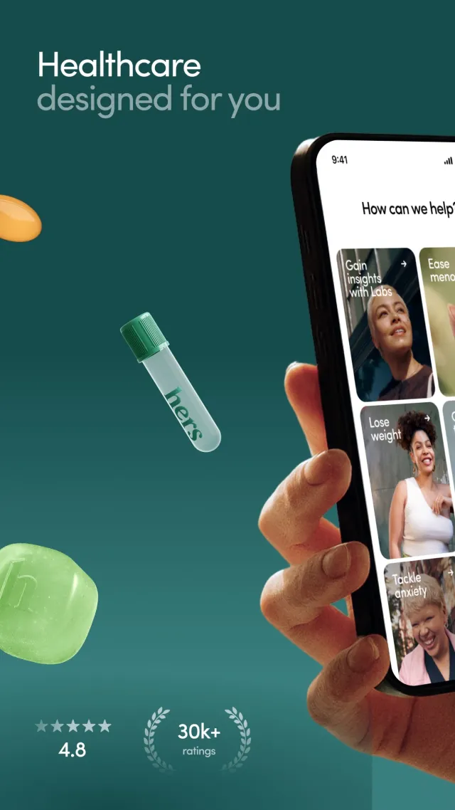 Hers: Women’s Healthcare - Screen 1
