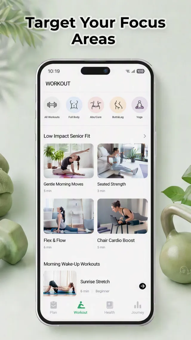 Chair Workout at Home - Screen 2
