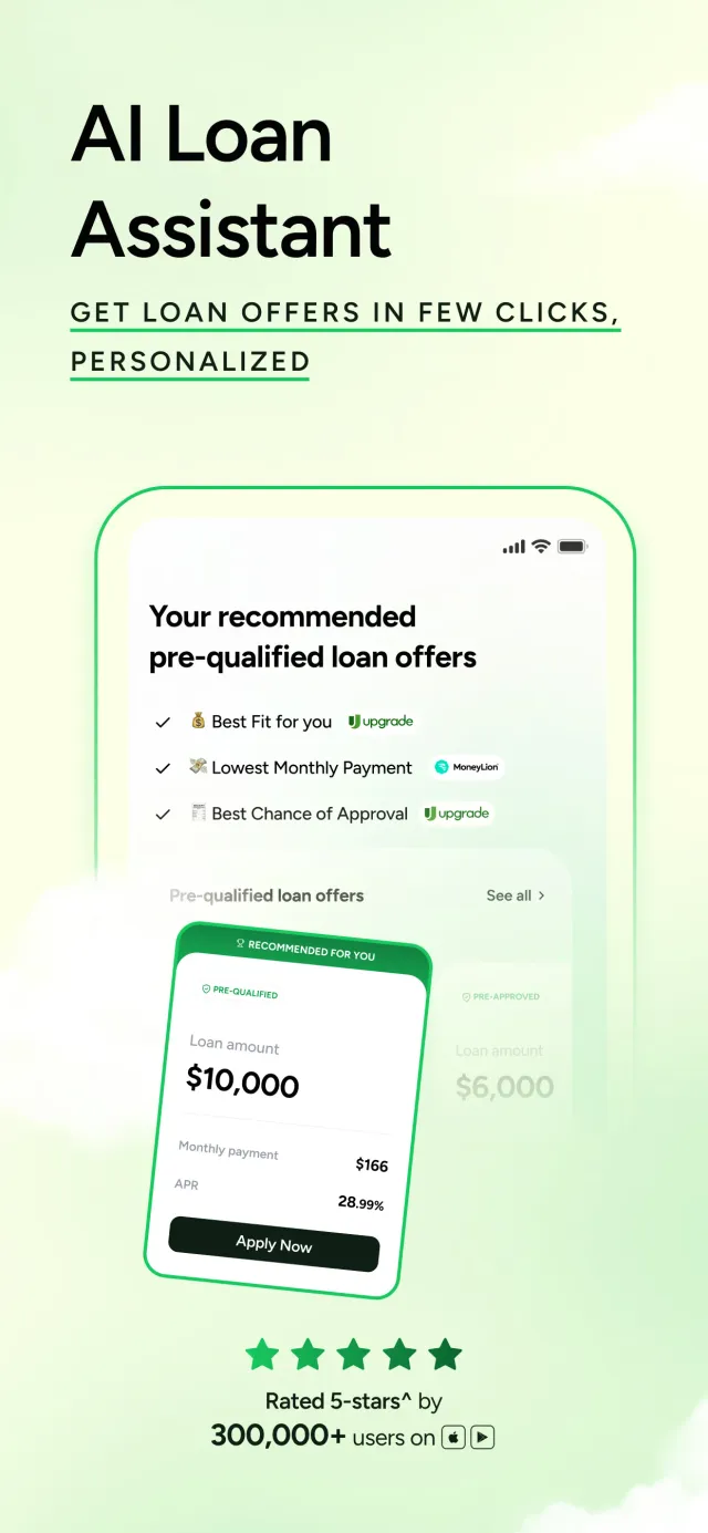 Bright: Loans & Credit Builder - Screen 2