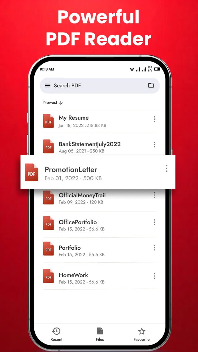 PDF Reader - PDF Viewer - Screen 1