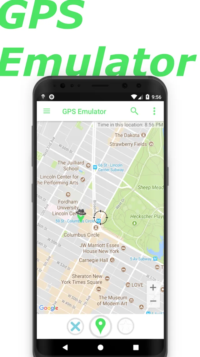 GPS Emulator - Screen 1