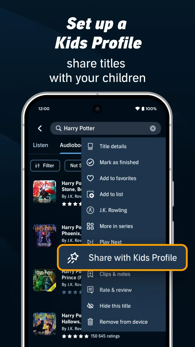 Audible: Audiobooks & Podcasts - Screen 4