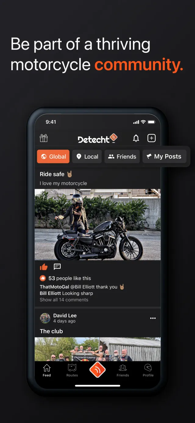 Detecht - Motorcycle App & GPS - Screen 8