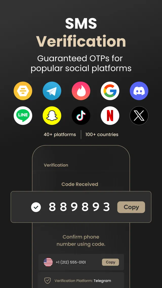 2nd Line+ Second Phone Number - Screen 3