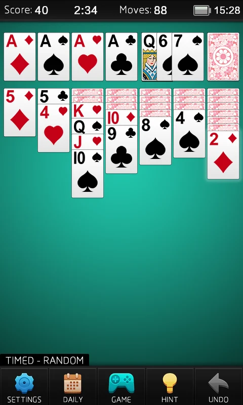 Solitaire - Screen 3