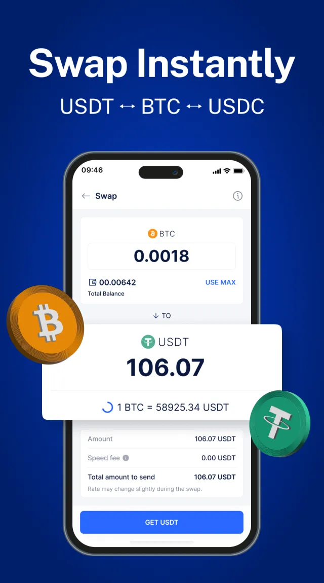 Speed Wallet - Buy Bitcoin - Screen 6
