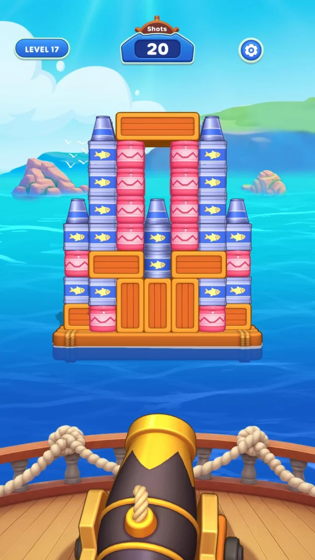 Ocean Block Shoot - Screen 2