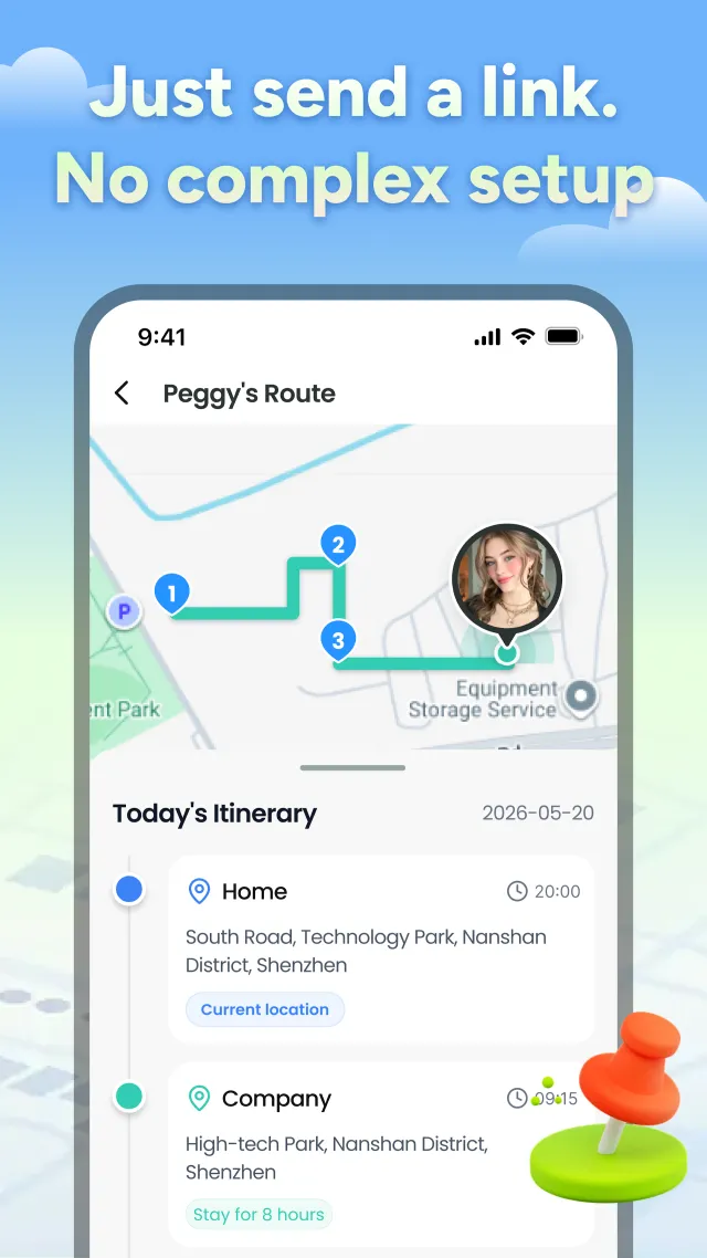 CPLocation - Share Location - Screen 3