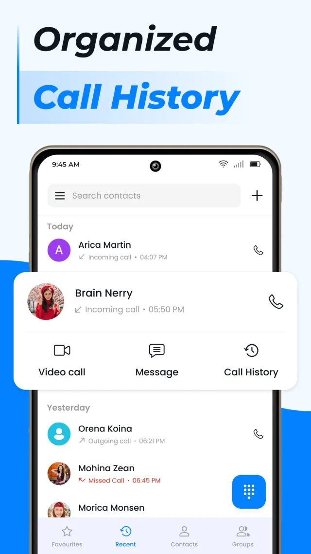 Contacts - Screen 3