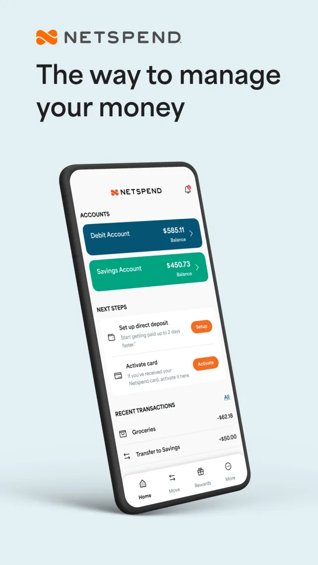 Netspend - Screen 1