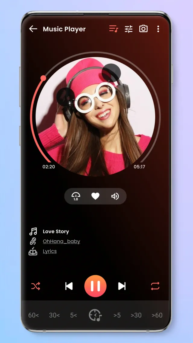 Music player - Screen 3