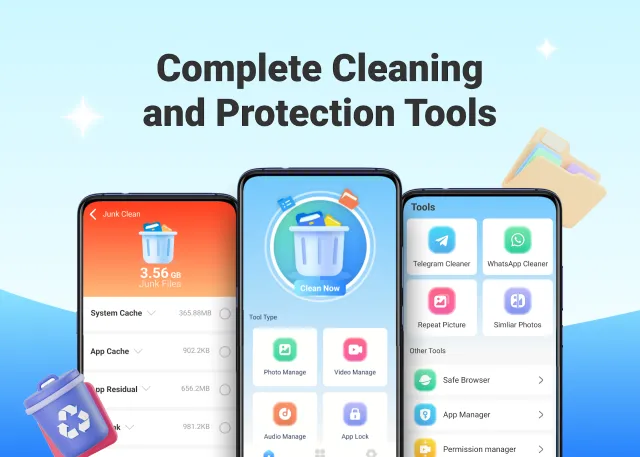 Antivirus Purity: Junk Cleaner - Screen 1