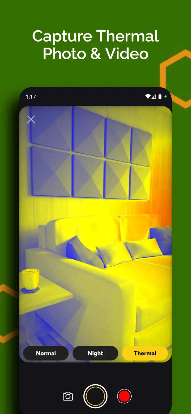 Thermal Night Camera Effect - Screen 3