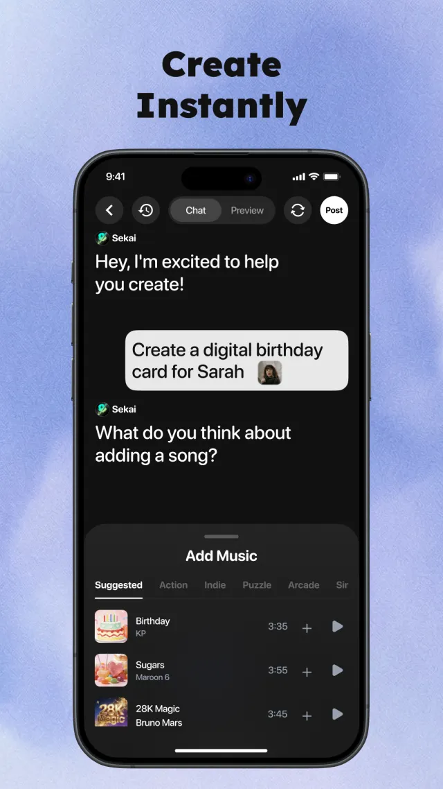 Sekai: Create · Remix · Play - Screen 2