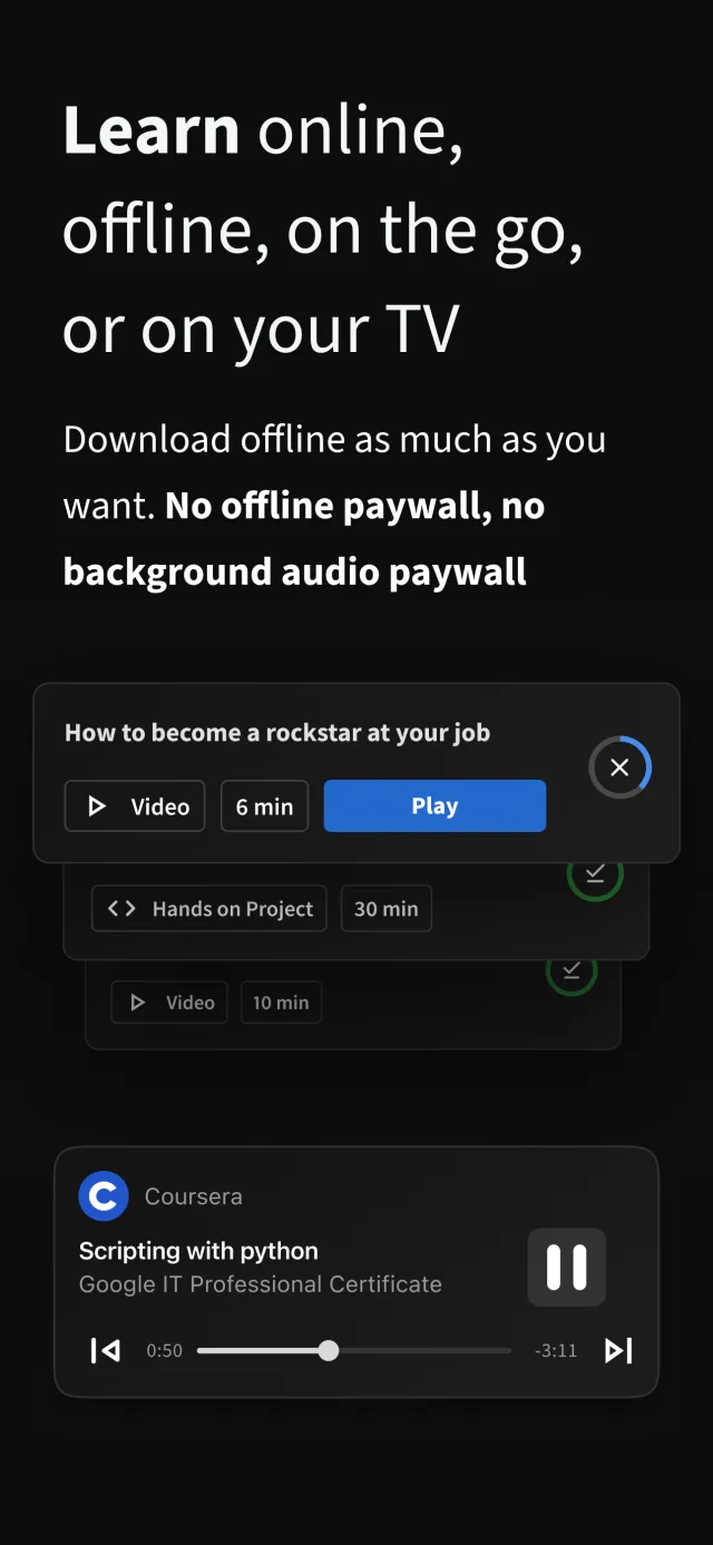 Coursera: Grow your career - Screen 6