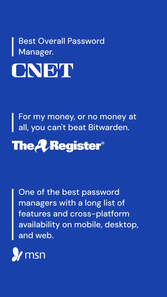 Bitwarden Password Manager - Screen 8