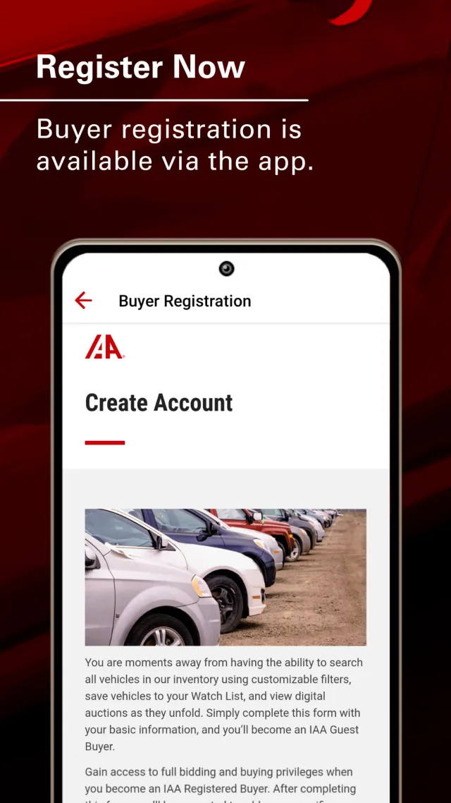 IAA Buyer Salvage Auctions - Screen 8