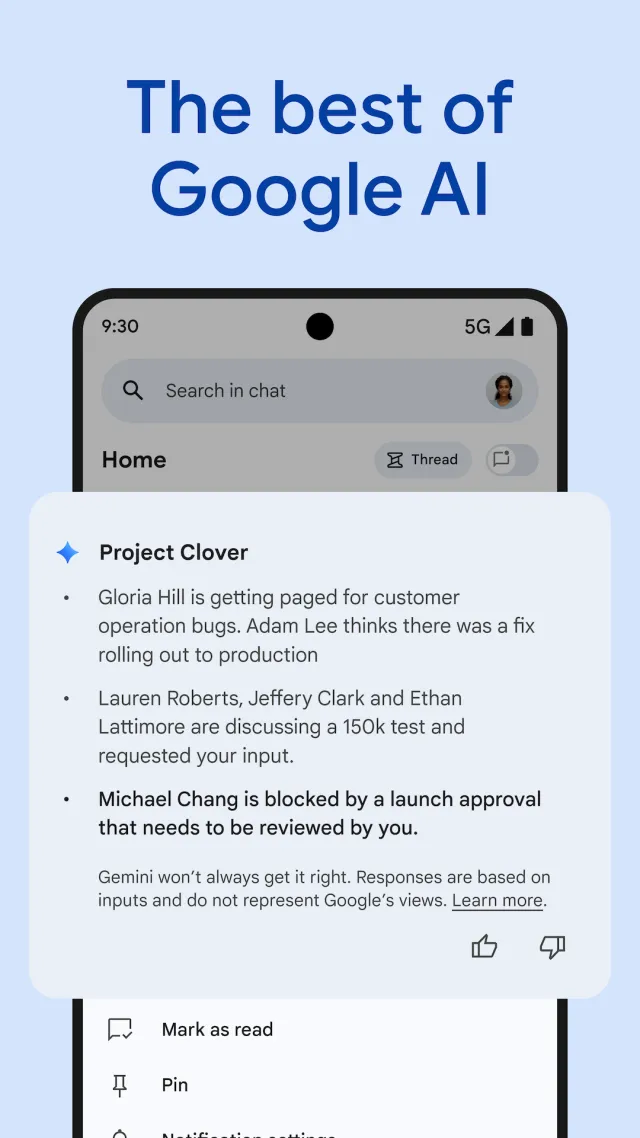 Google Chat - Screen 2