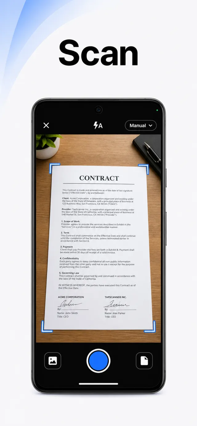 PDF Scanner app - TapScanner - Screen 1