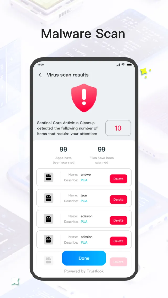 Sentinel Security - Antivirus - Screen 2