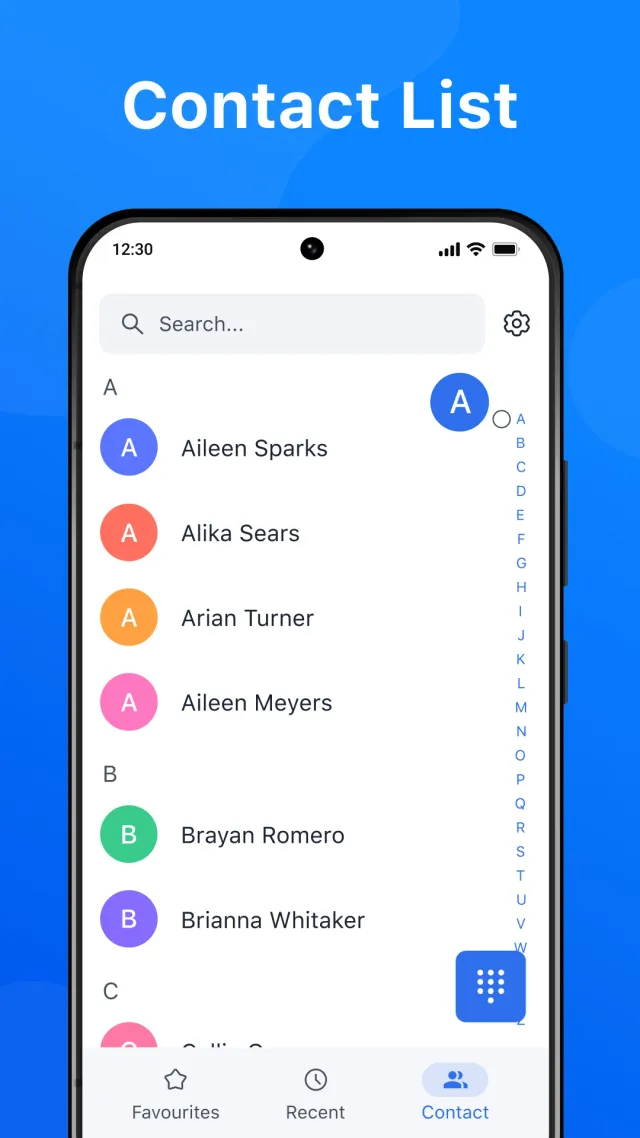 Phone Call Launcher - Screen 3