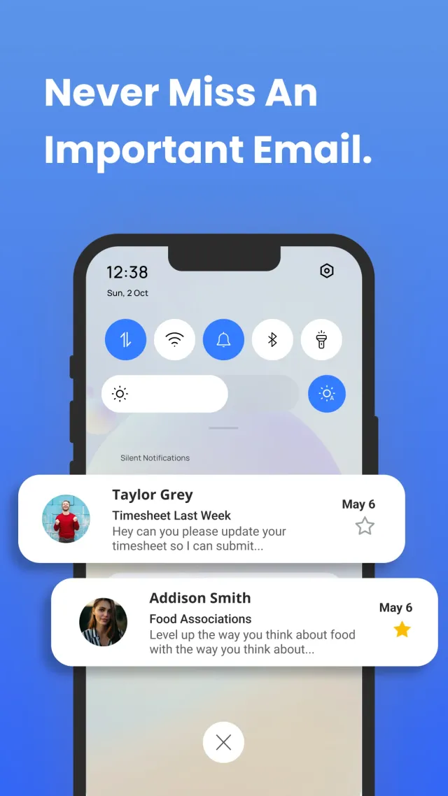 Inbox Homescreen - Screen 3