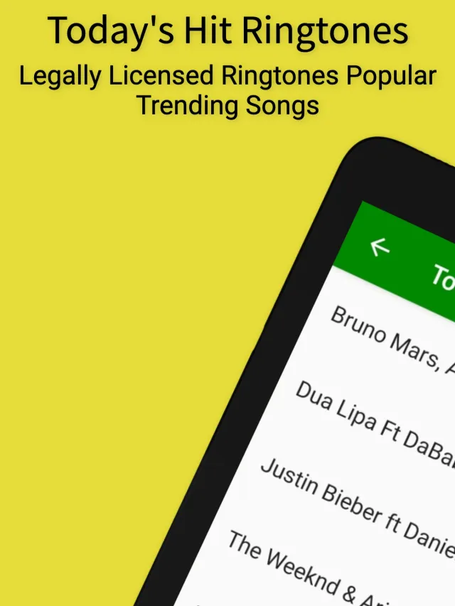 Today's Hit Music Ringtones - Screen 5