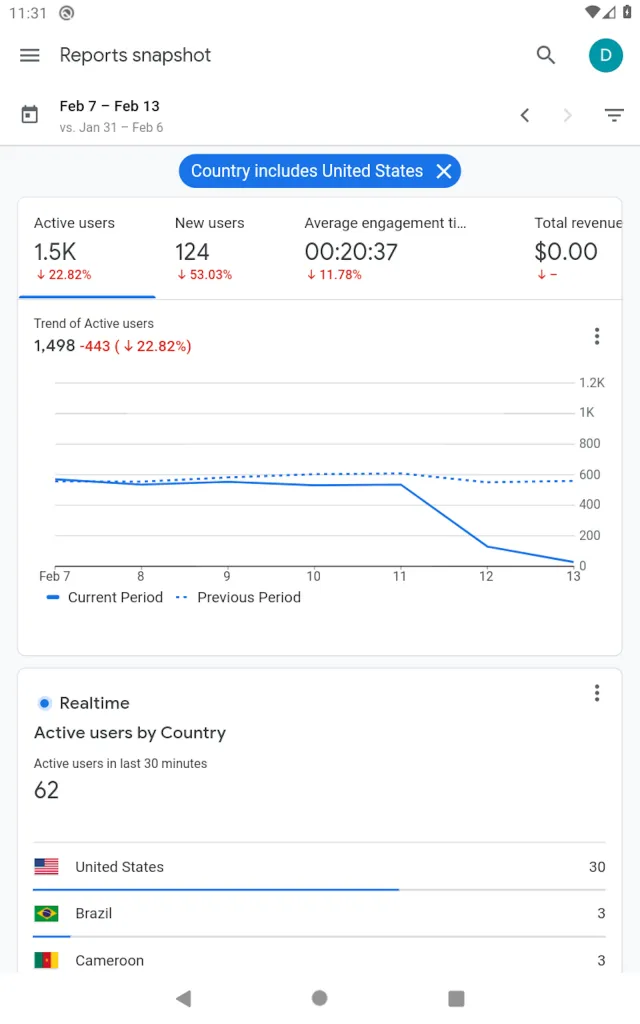 Google Analytics - Screen 6