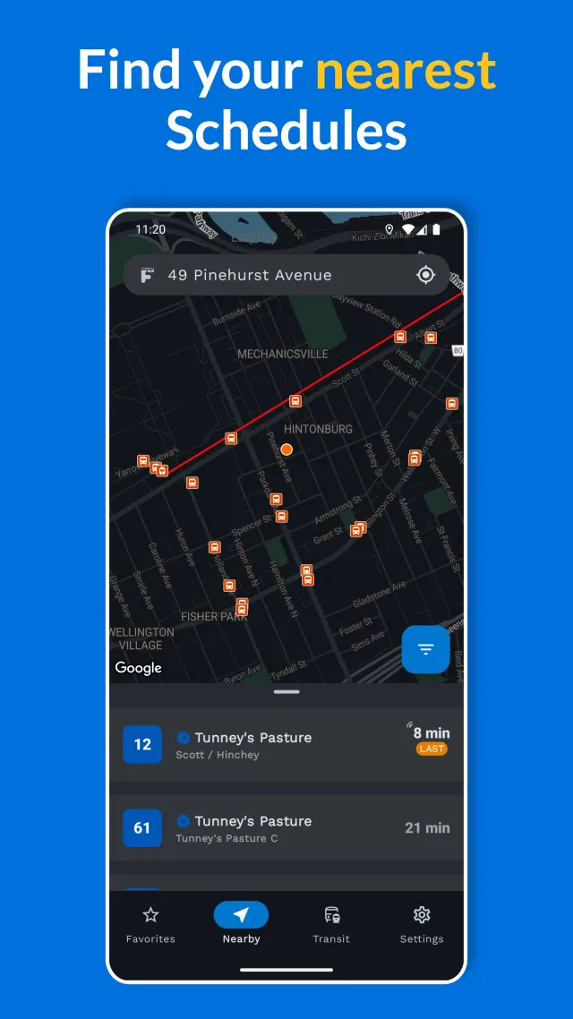 Fleety - Subway & Bus Tracker - Screen 3
