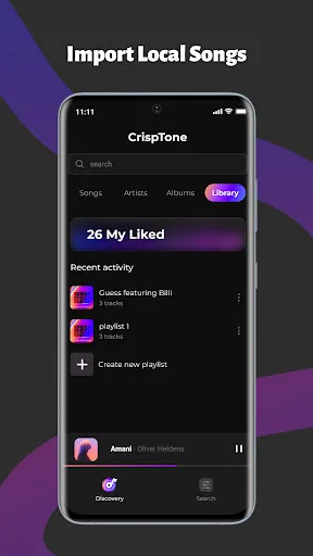 CrispTone: Offline Music - Screen 3