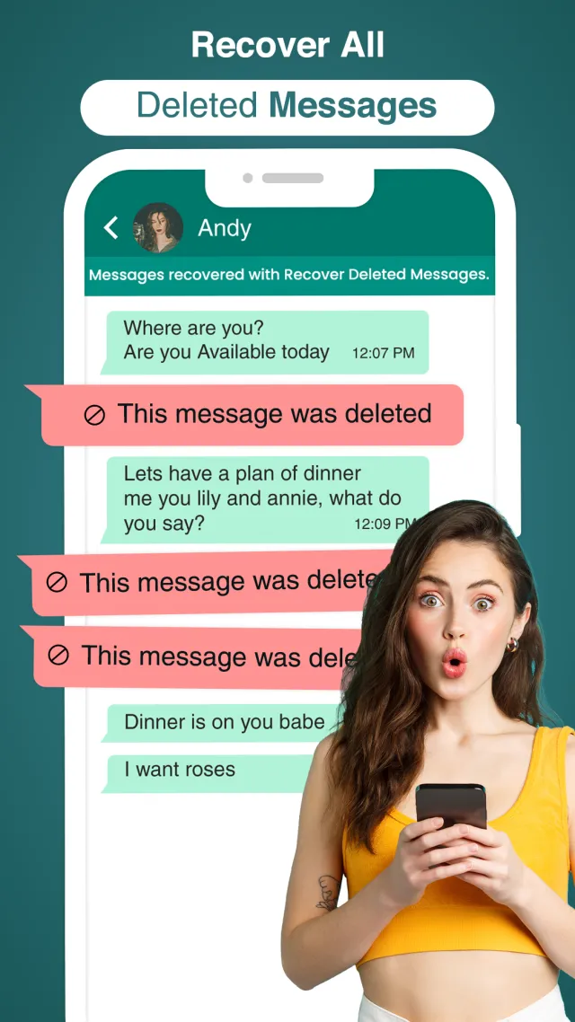 Recover Deleted Messages App - Screen 4