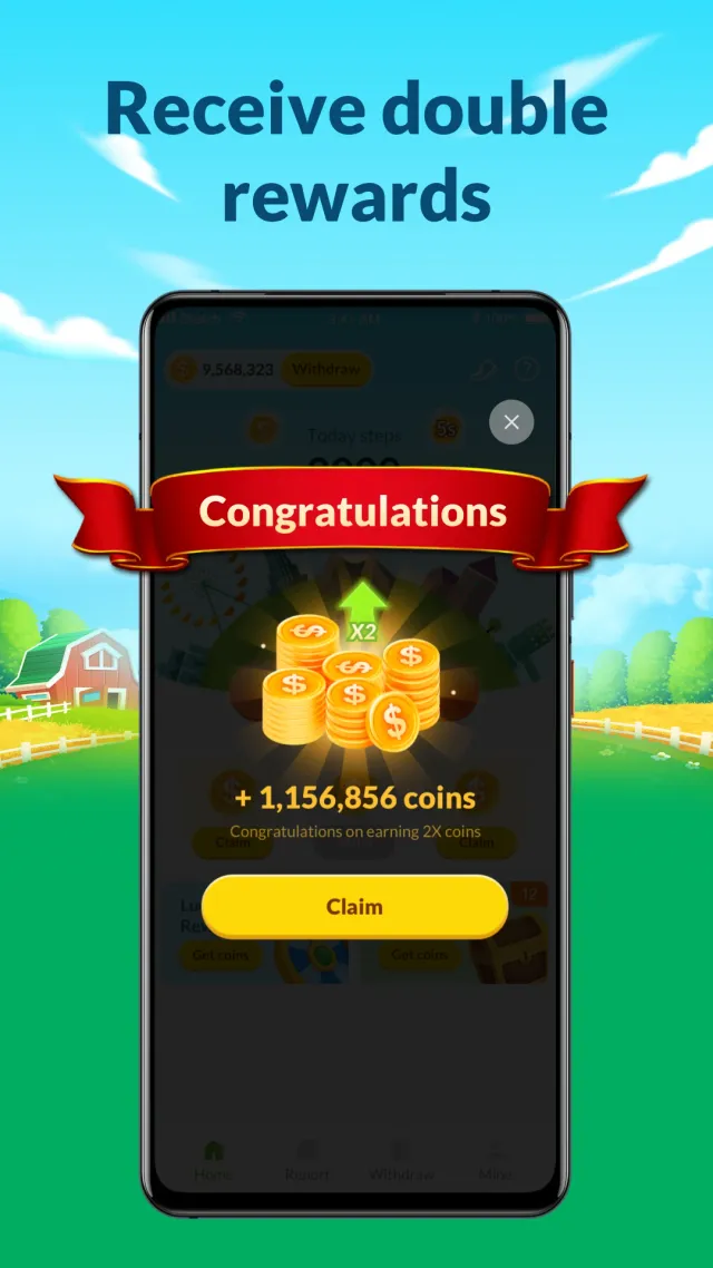 StepRush-Earn Reward by walk - Screen 2
