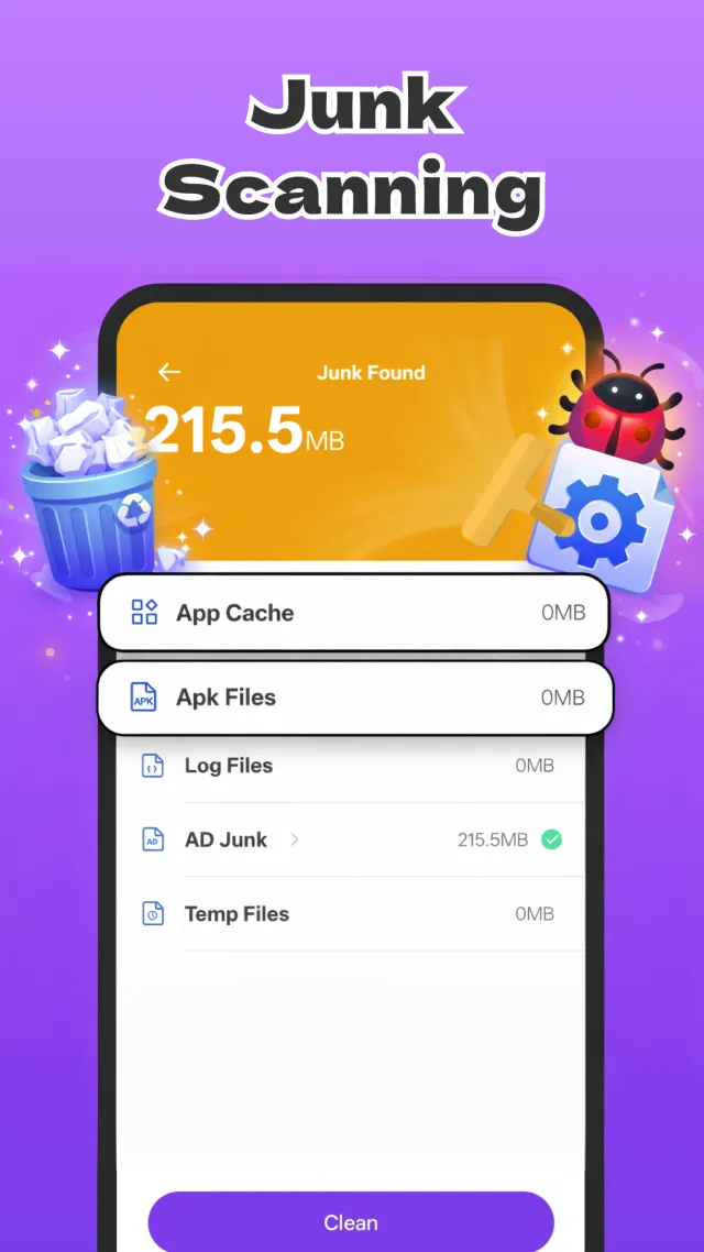 Brightix: Cleaner App - Screen 2
